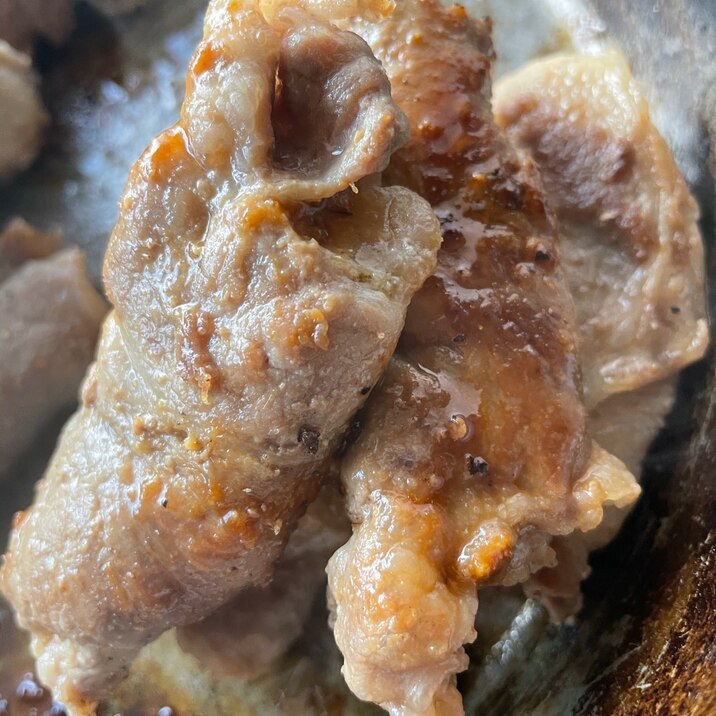 里芋のピリ辛豚肉巻き